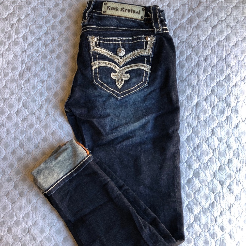 Rock Revival Cuffed Skinny- Karla